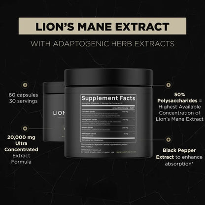 Primalty Melanin-Rich Formulation | Lion's Mane